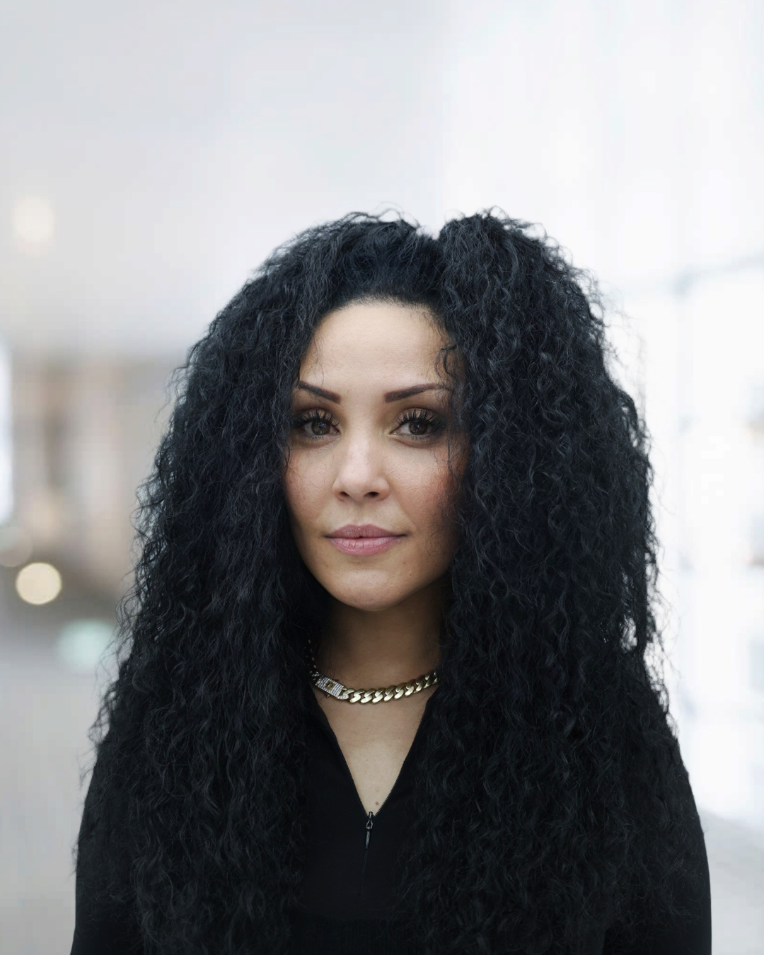 Portrait of Duneisy at 23rd Street Hair Salon