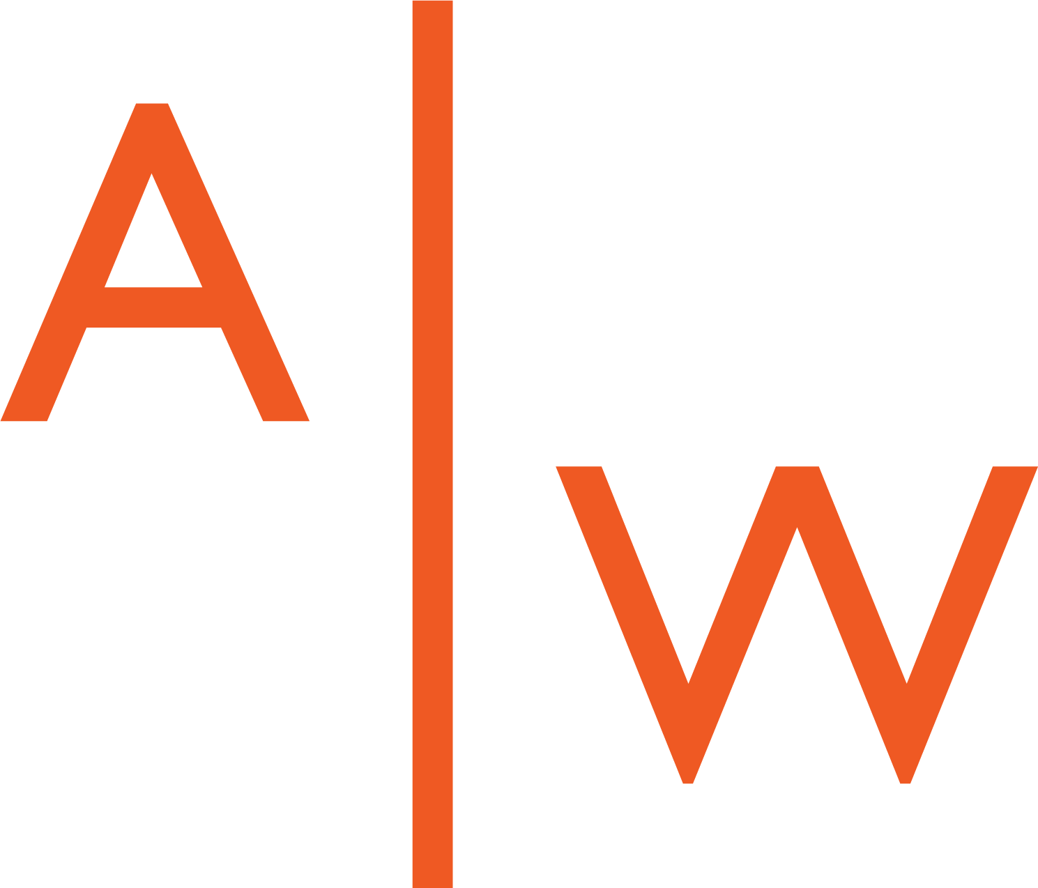 Aviva Wolf A|W monogram