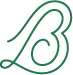 BLB Events script B monogram