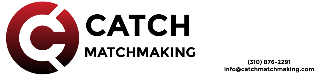 Catch Matchmaking logo — red circular C emblem and wordmark