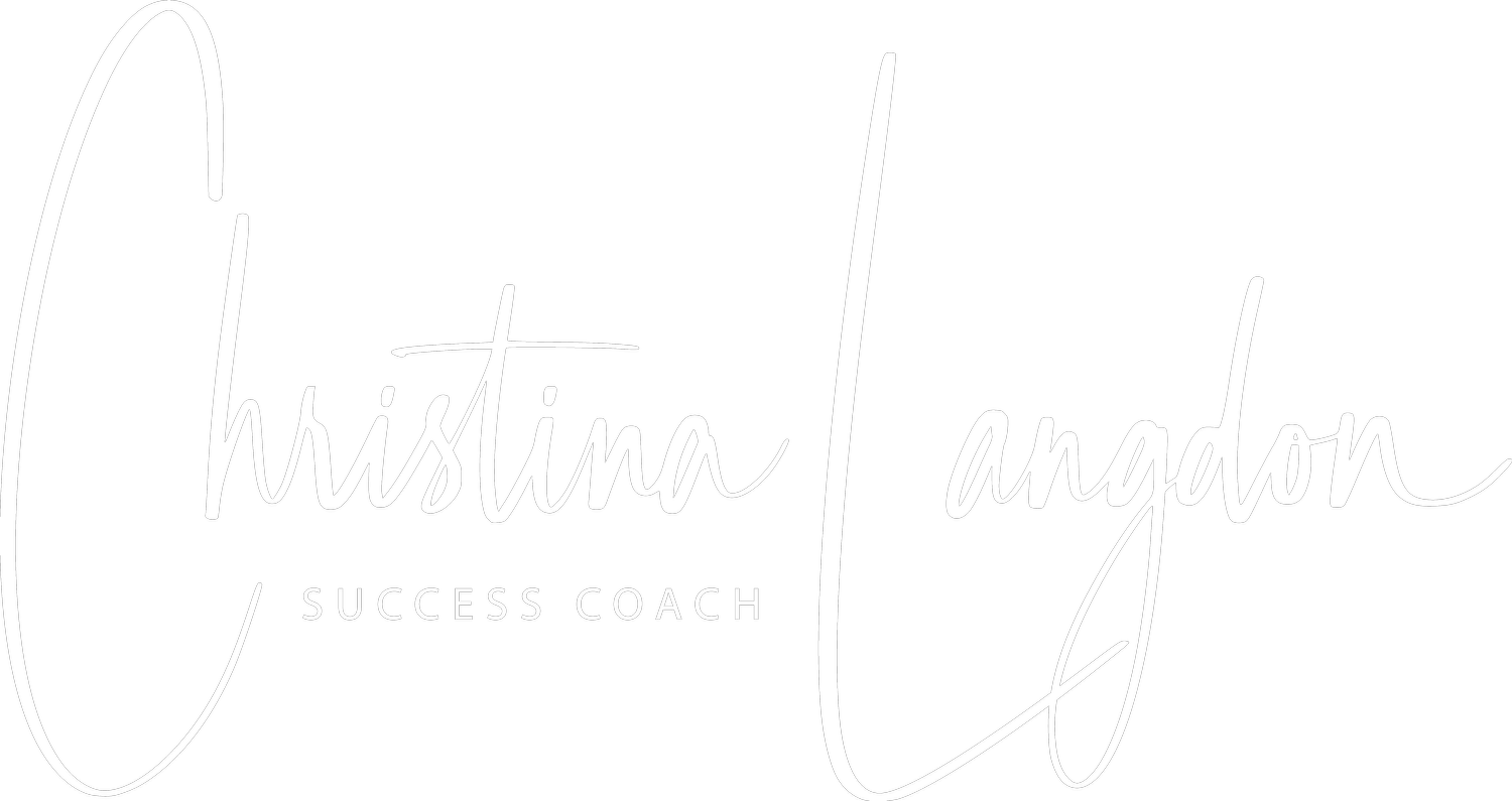 Christina Langdon Success Coach script logo