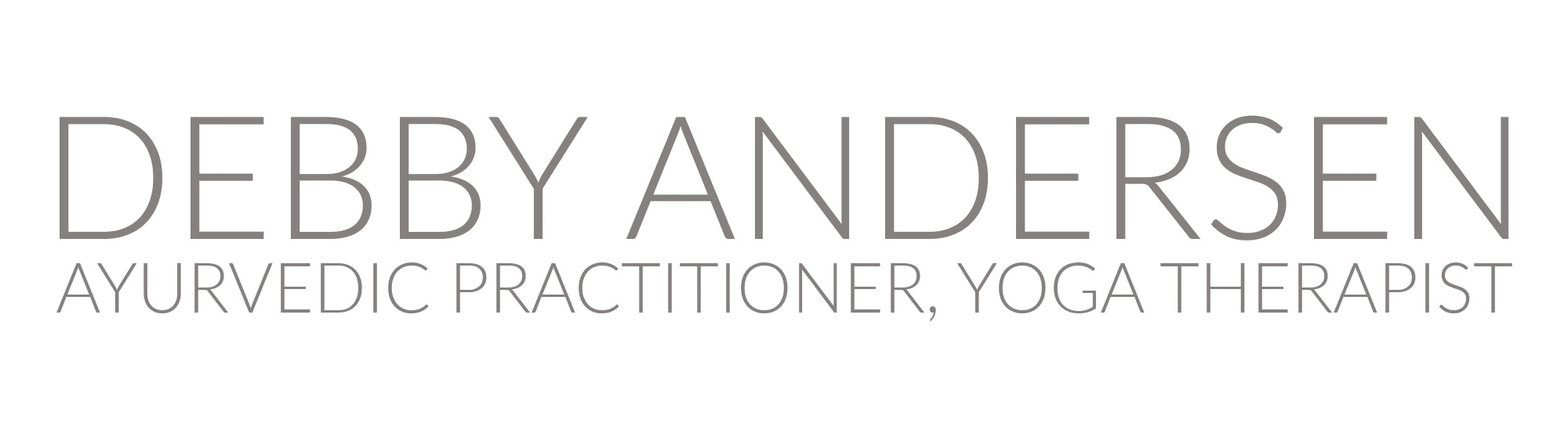 Debby Andersen — Ayurvedic Practitioner, Yoga Therapist
