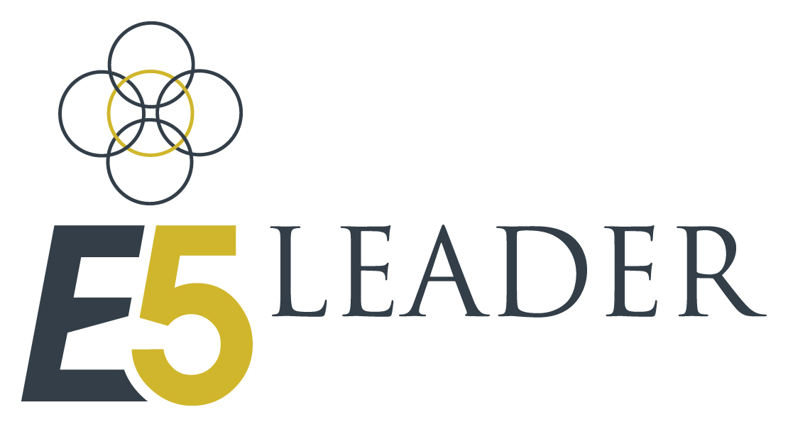 E5 Leader logo — five interlocking circles above the E5 Leader wordmark