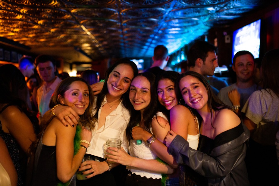 Candid shot of the room at Juke Bar