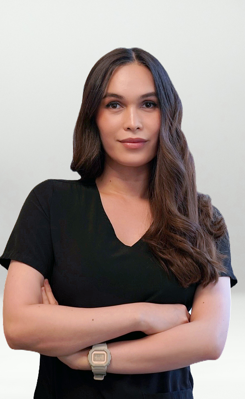Portrait of Alicia Abalo, PT, physical therapist at Encore Wellness
