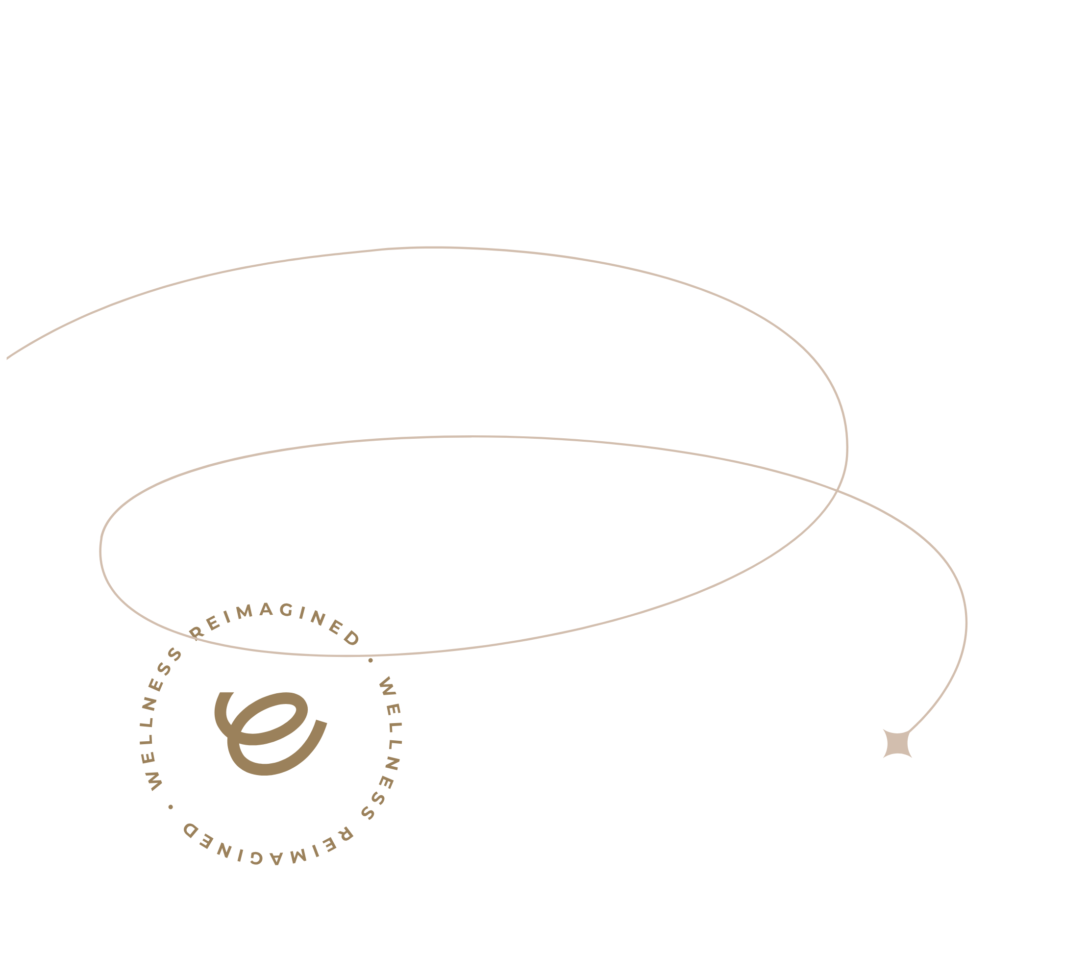 Encore 'e' mark with Wellness Reimagined ring badge