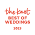 The Knot Best of Weddings 2023 award badge