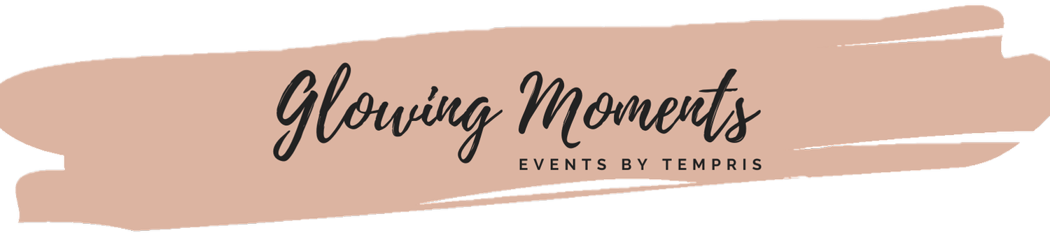 Glowing Moments — Events by Tempris logo