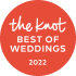 The Knot Best of Weddings 2022 award badge