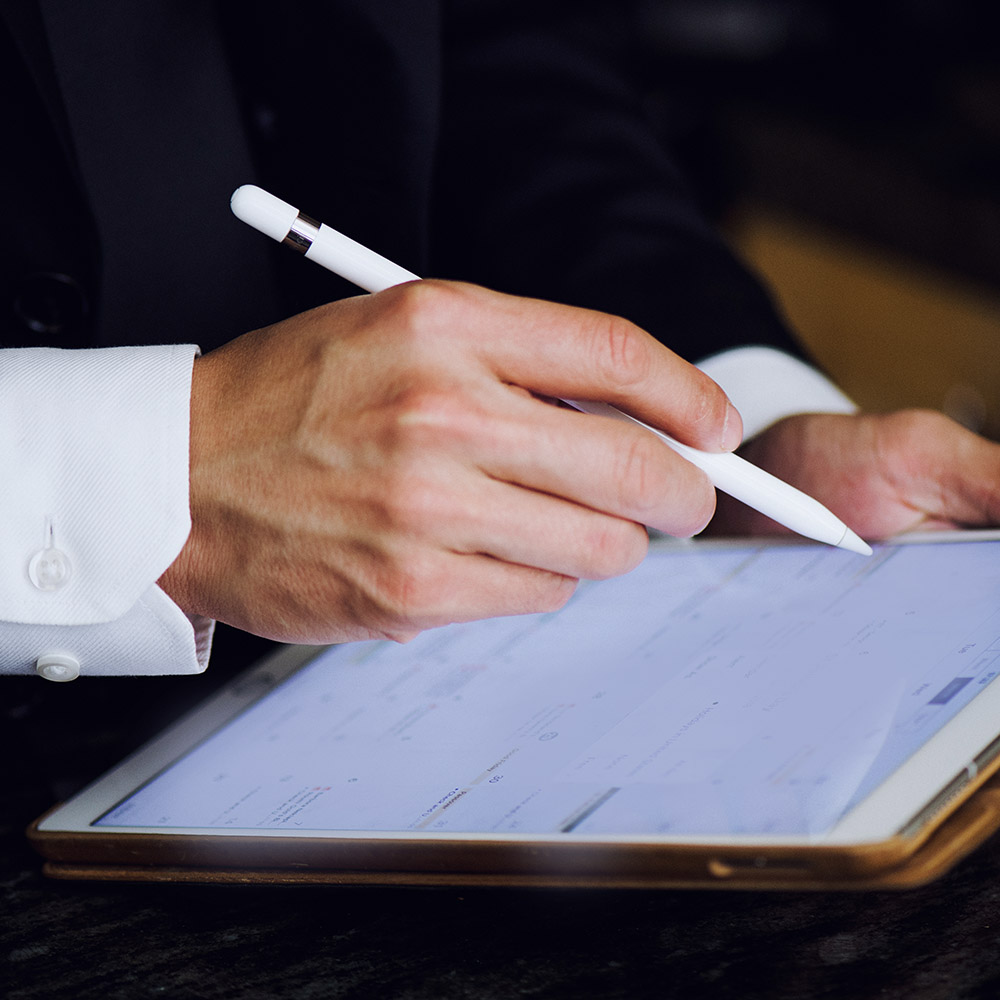 Brad Kleiner in a business coaching conversation