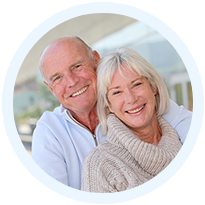 Older couple — in-office hearing aid repairs