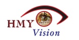HMY Vision logo: stylized eye graphic with the HMY Vision wordmark