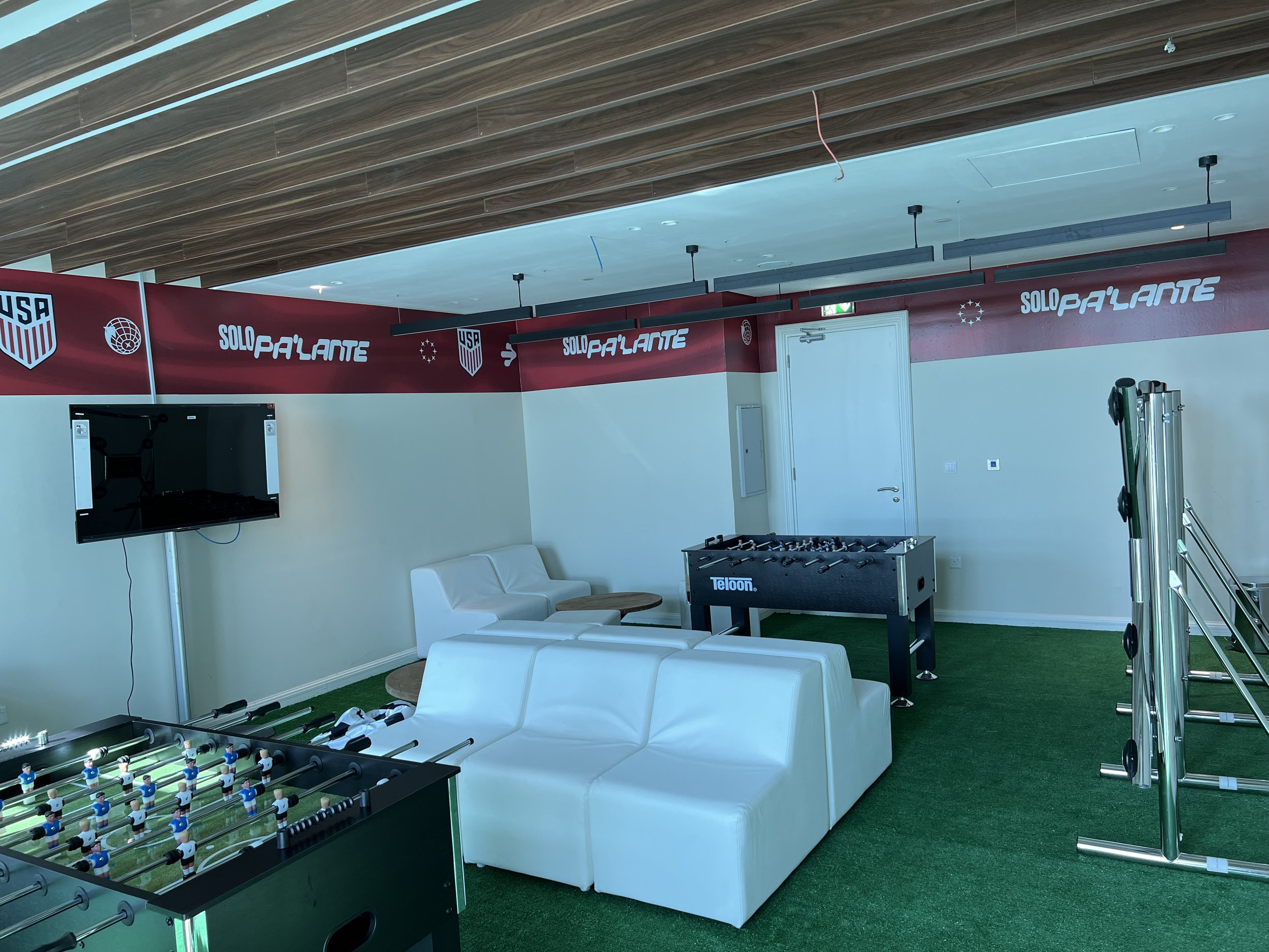 Hospitality suite detail, World Cup Qatar