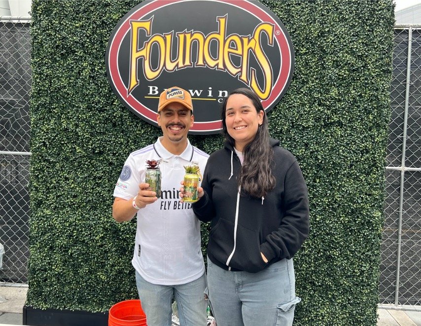 Fans at El Clásico watch party