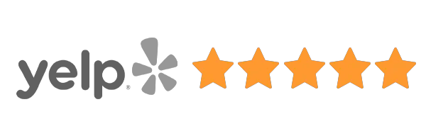Five-star rating on Yelp