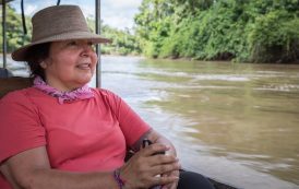 Anita Sanchez in the Amazon rainforest, featured on The LIFE CHANGES Show