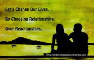 Relationships vs Reactionships meme by Dorothy Lee Donahue of Energetic Alchemy