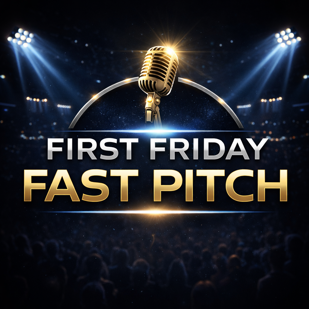 First Friday Fast Pitch logo