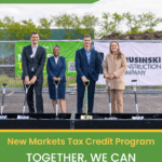 Groundbreaking social media tile for the New Markets Tax Credit Program