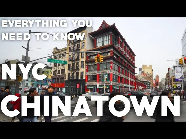 Video thumbnail: NYC Chinatown street scene
