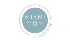 Miami Mom Collective circular logo in color