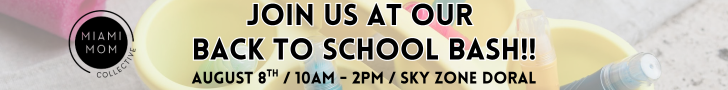 Join us at our Back to School Bash — August 8, 10am–2pm, Sky Zone Doral