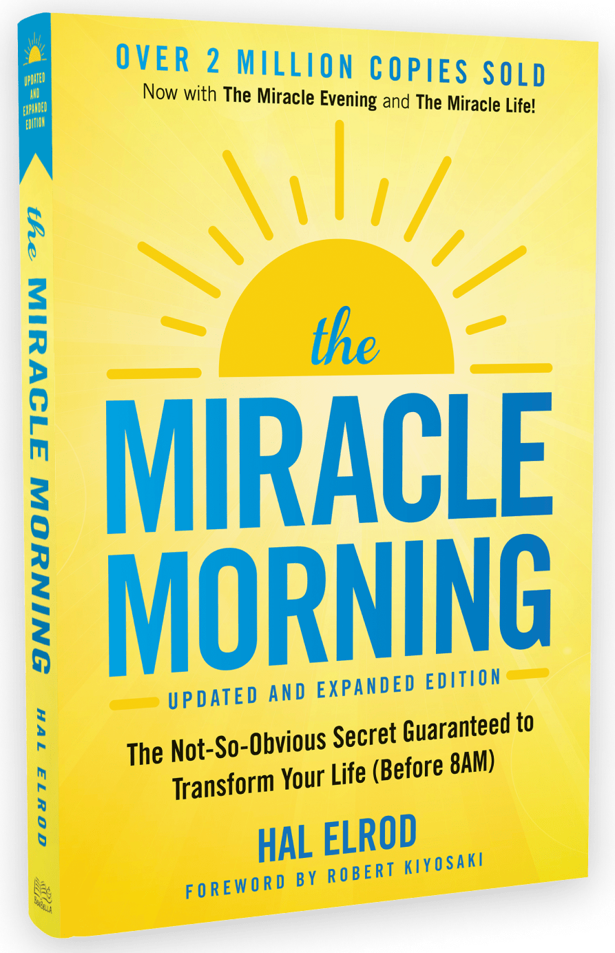 The Miracle Morning Updated and Expanded Edition, 3D book cover