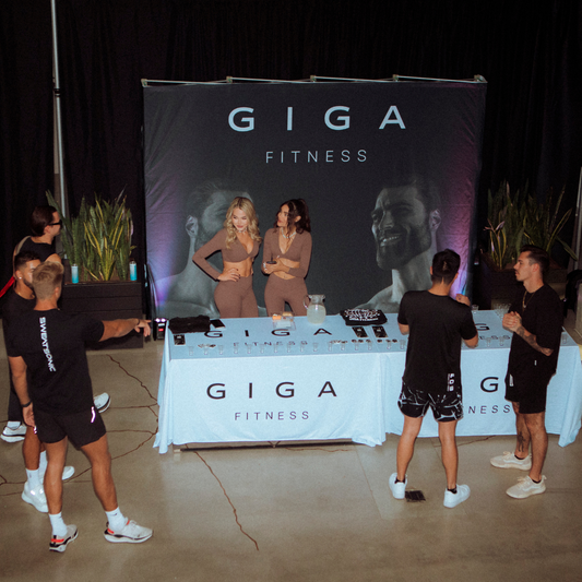 Motion LA experiential marketing brand activation for Giga Fitness in Los Angeles
