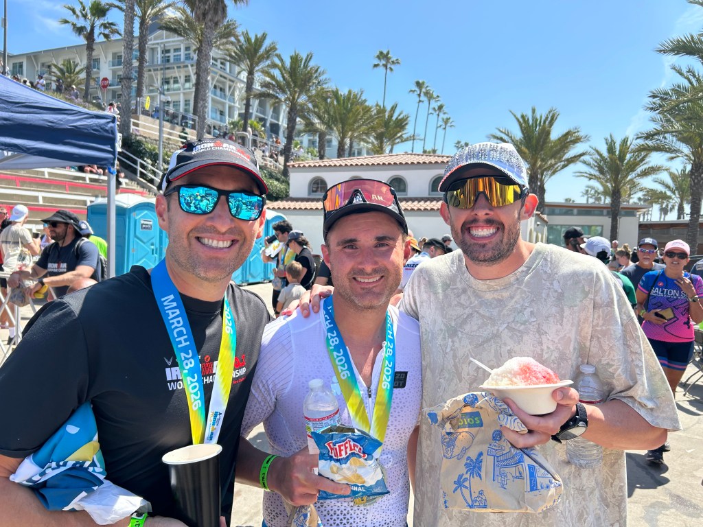 Nathan Tanner racing the Oceanside Ironman 70.3