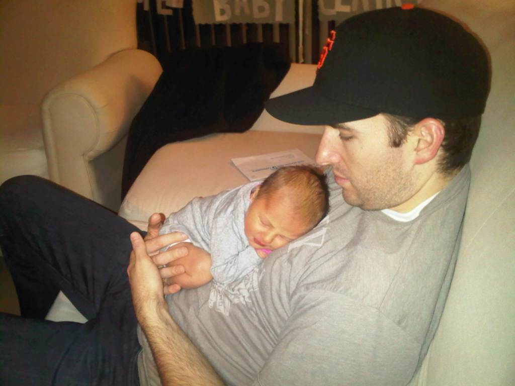 Nathan with Claire