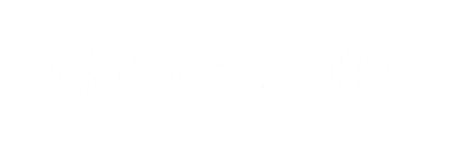 New Love City hand-lettered brush-script wordmark