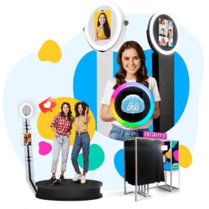 FutureFoto open-air photo booth kiosk