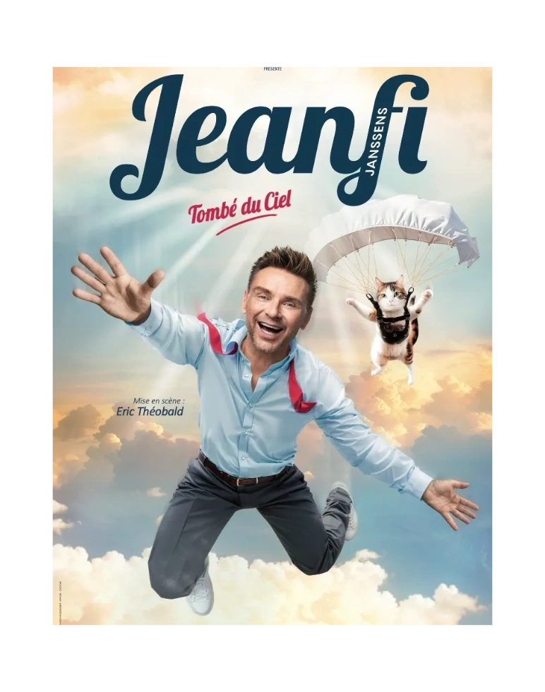 Jeanfi Janssens — Tombé du Ciel tour poster