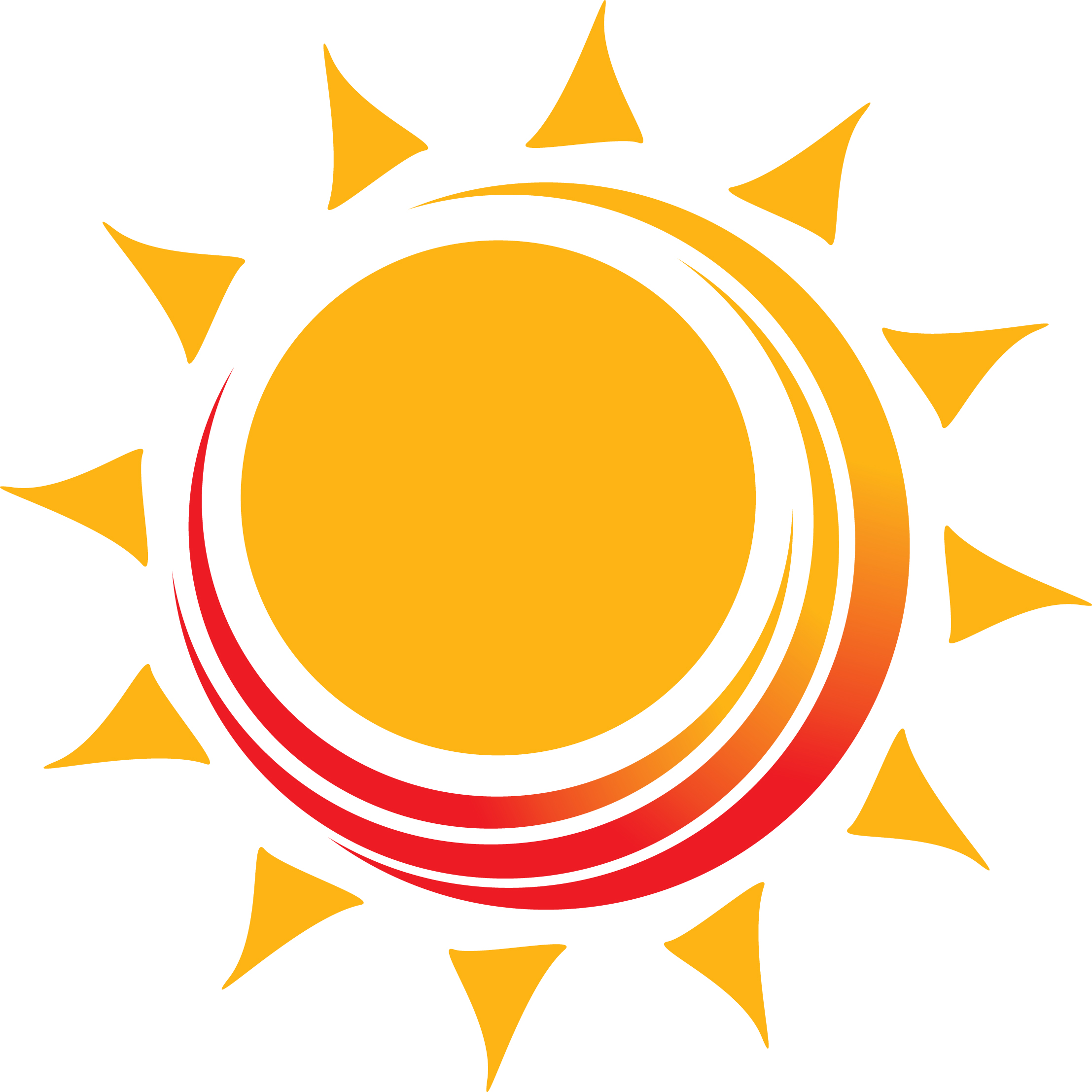 Power Zone sun motif