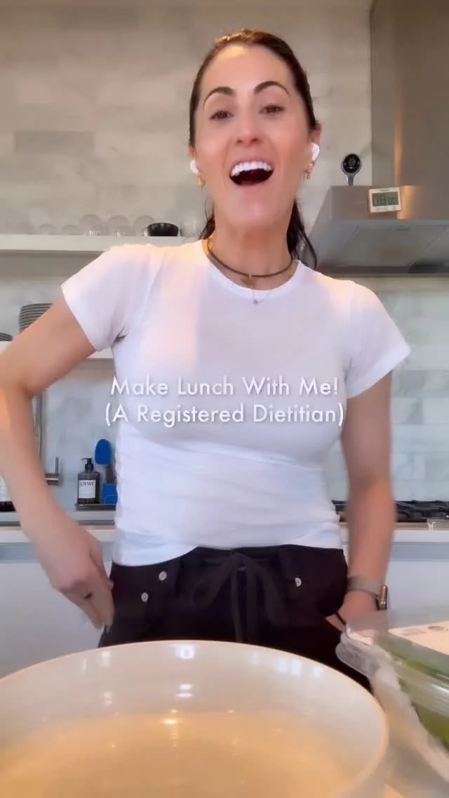 Instagram video: Make lunch with me, a registered dietitian