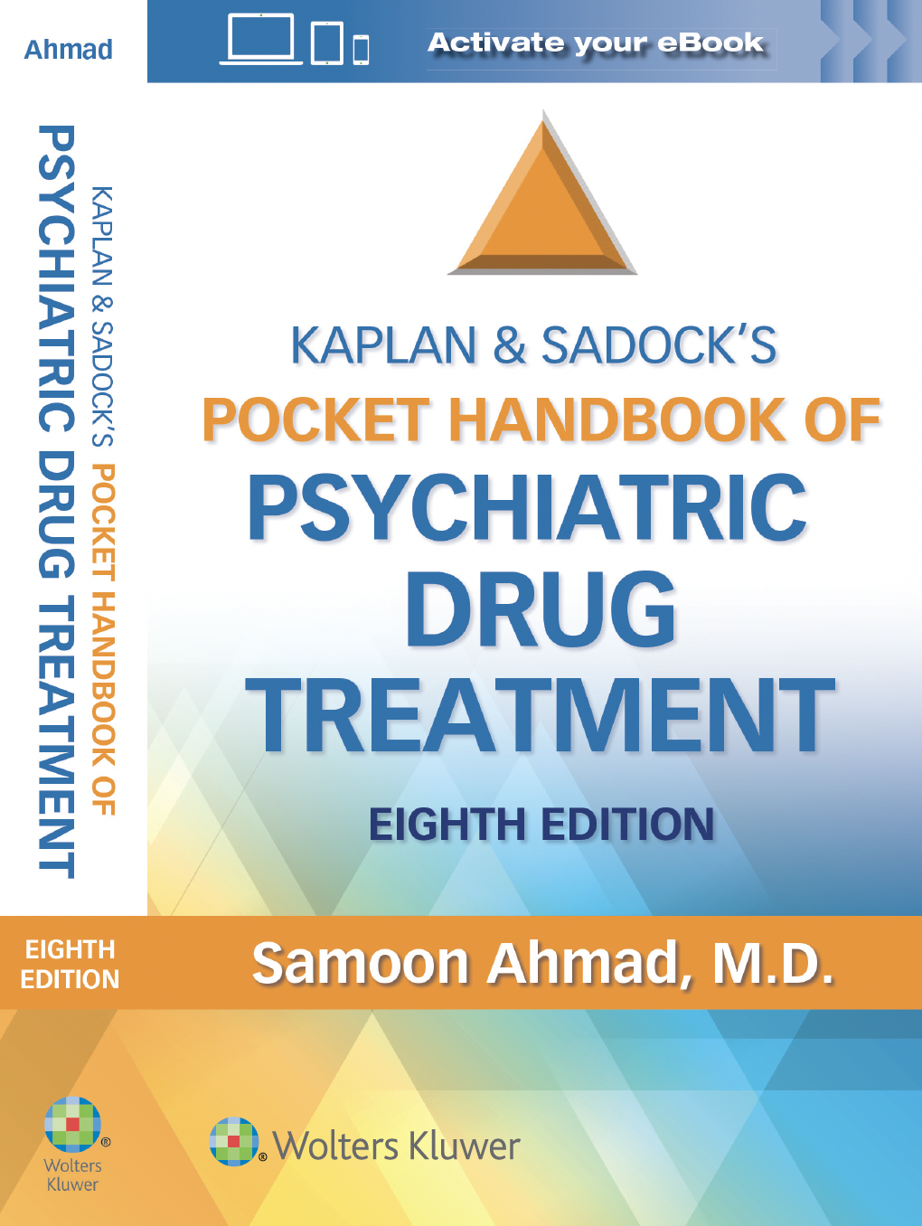 Book cover: Kaplan & Sadock’s Pocket Handbook of Psychiatric Drug Treatment, 8th Edition