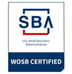 SBA WOSB Certified — Women-Owned Small Business