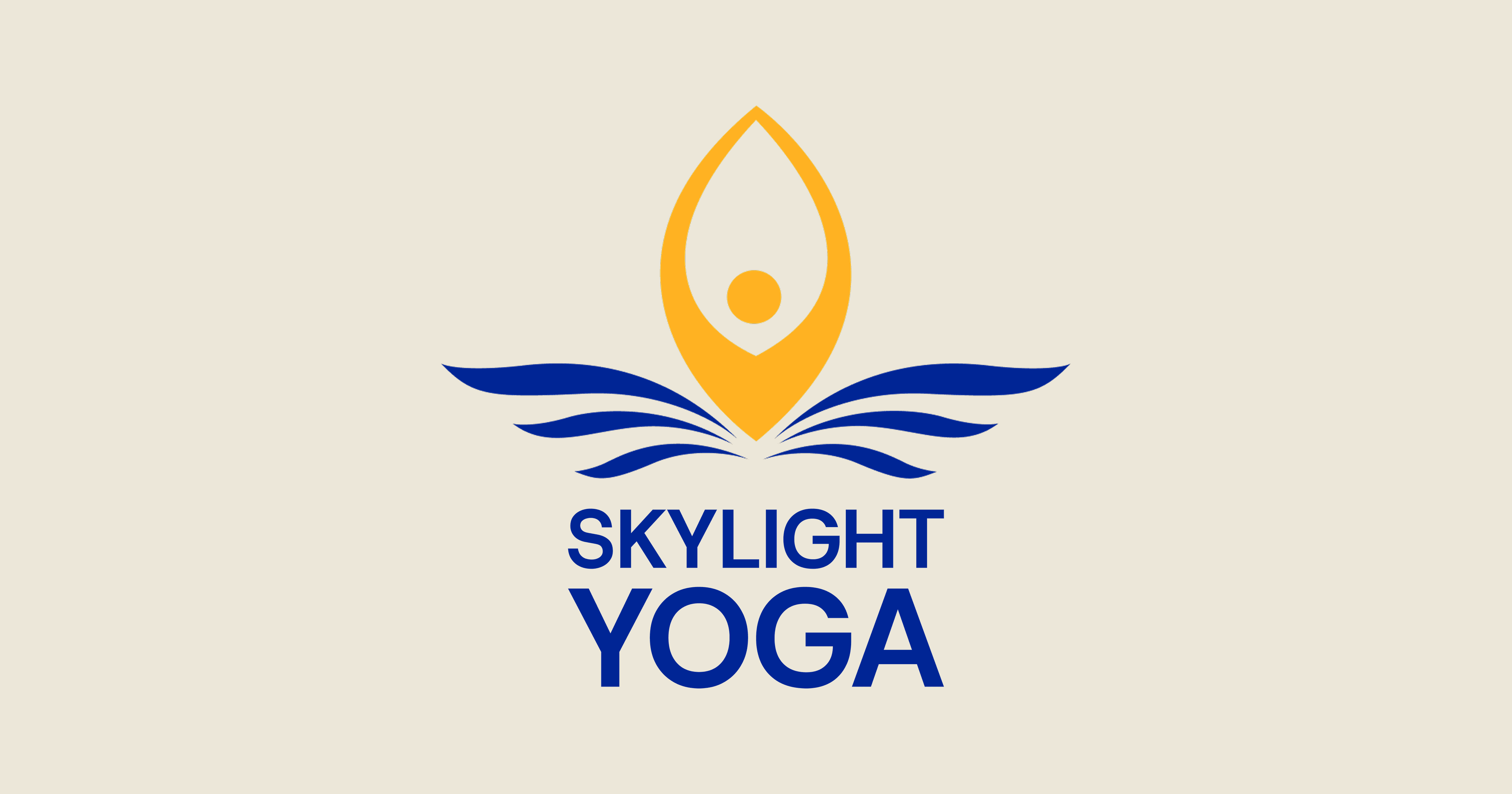 SkyLight Yoga lotus emblem