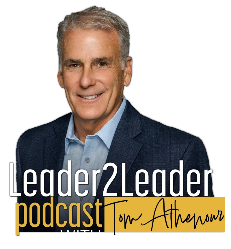 Tom Athenour, host of the Leader2Leader podcast