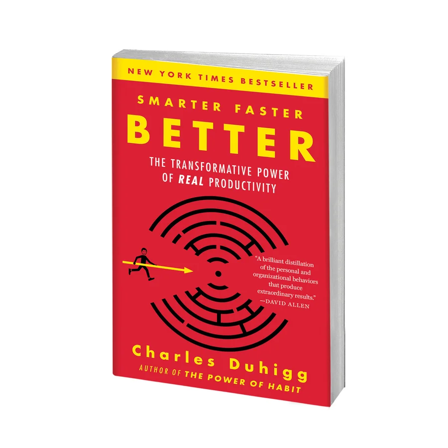 Book cover: Smarter Faster Better