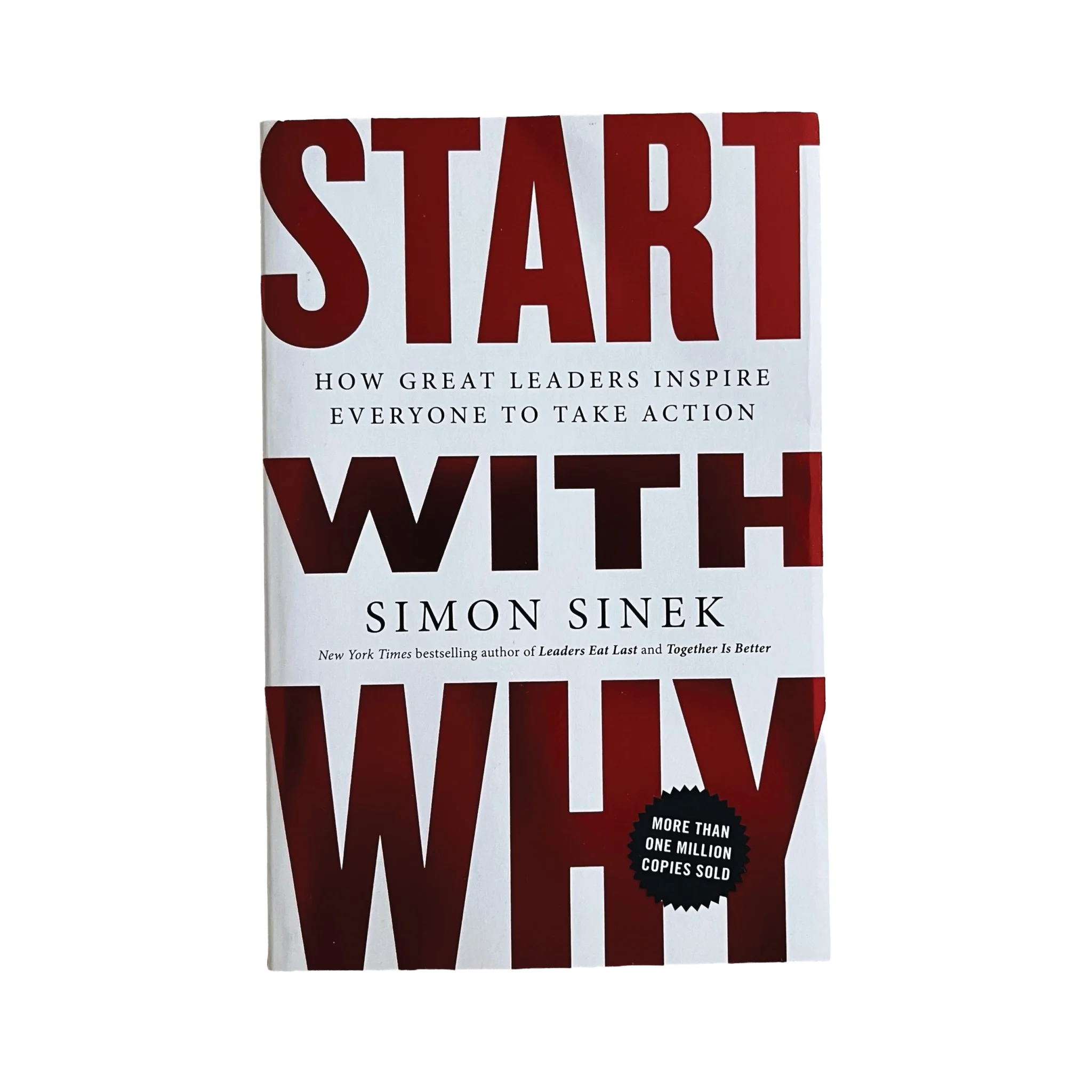 Book cover: Start With Why by Simon Sinek