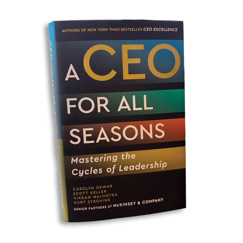 Book cover: A CEO for All Seasons