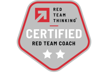 Red Team Thinking — Certified Red Team Coach badge