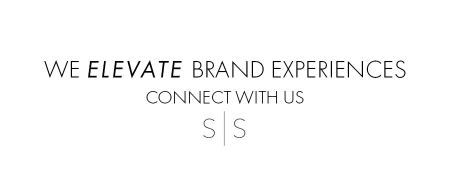 Sterling Social brand mark — We Elevate Brand Experiences, Connect With Us, S|S monogram