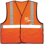 Hi-vis safety vest icon