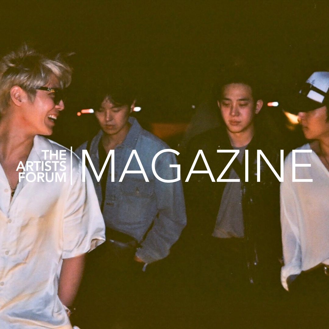 Four young men at night in casual clothing, from The Rose — Come Back to Me