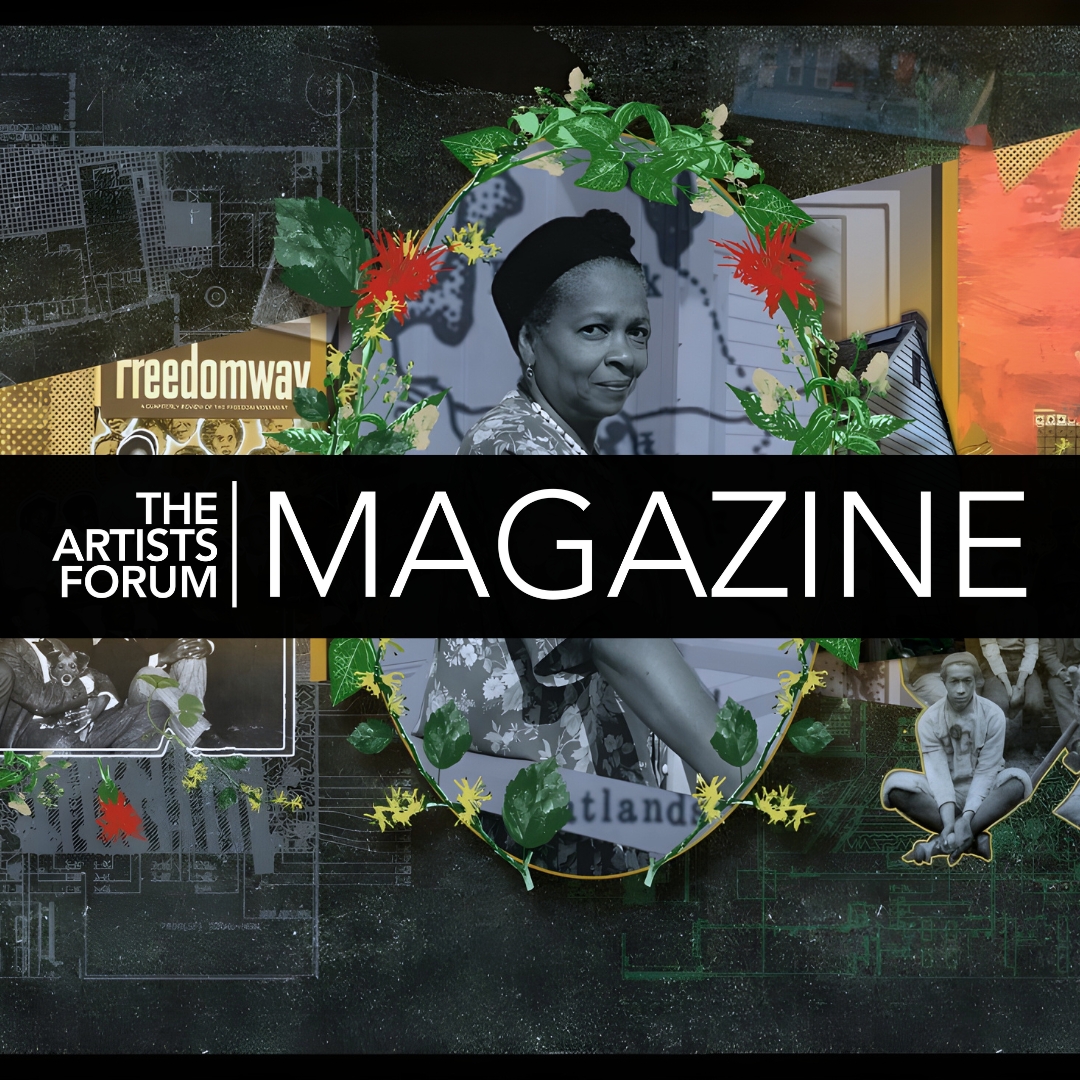 Collage portrait of Nona Hendryx in a floral oval frame surrounded by historical imagery