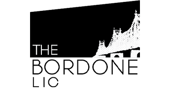 The Bordone LIC logo with Queensboro Bridge silhouette