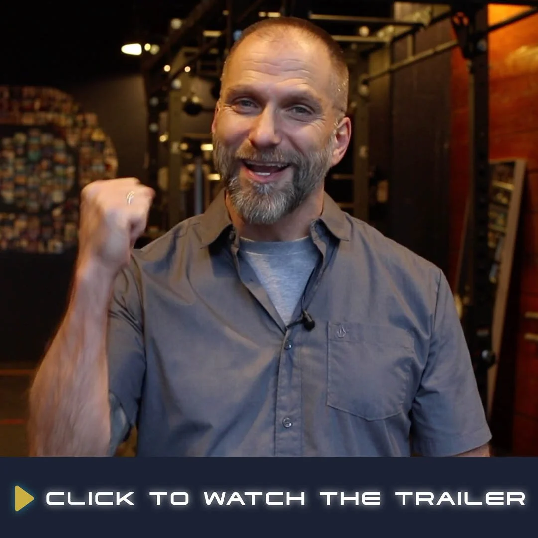 Billy Polson pumping his fist in a gym — trailer thumbnail