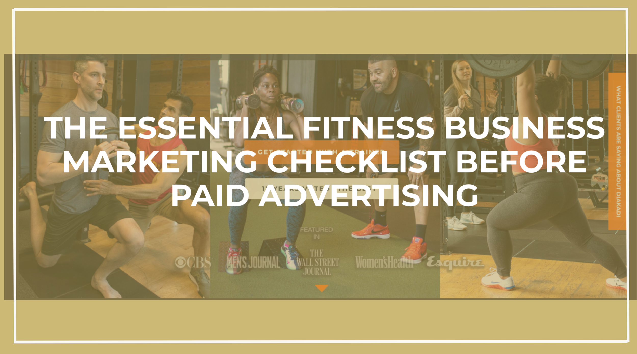 Promo banner: The Essential Fitness Business Marketing Checklist Before Paid Advertising
